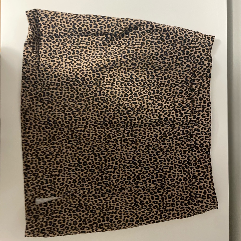 Garage Cheetah Print Skirt